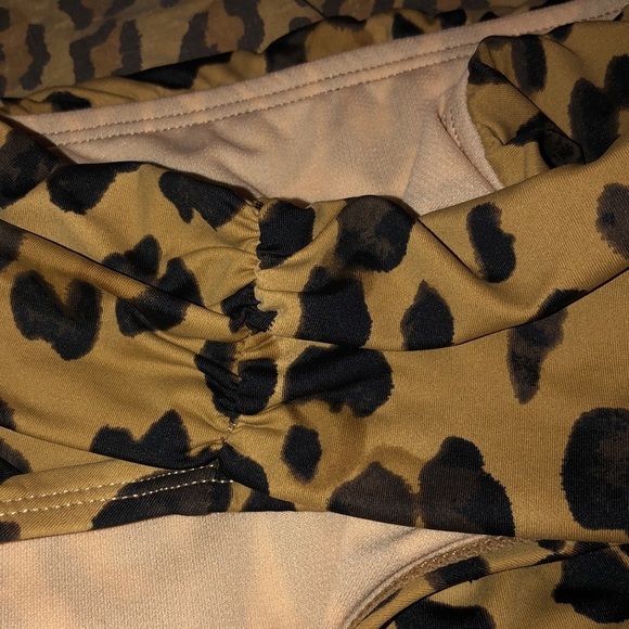 Lauren Ralph Lauren  size 16 leopard print bikini bottom NWT - Picture 8 of 10